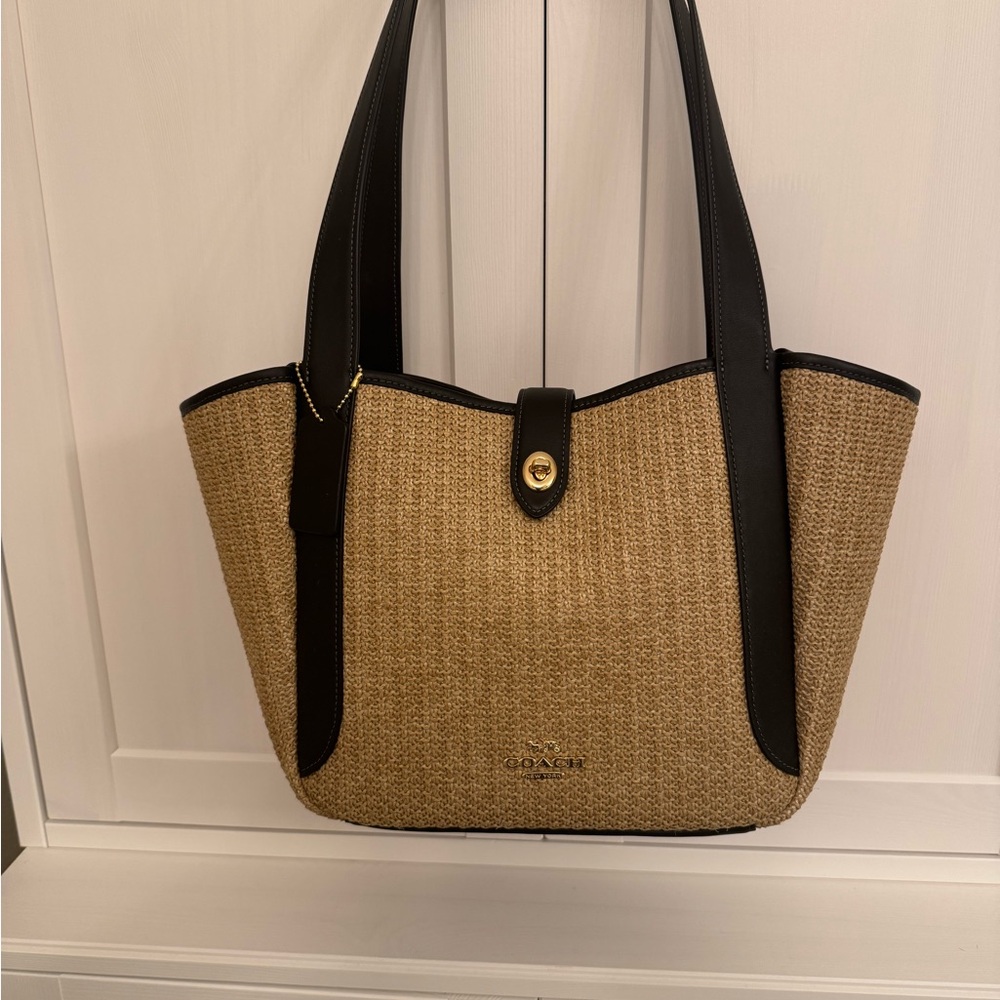 Coach Hadley Turnlock Tote Bag